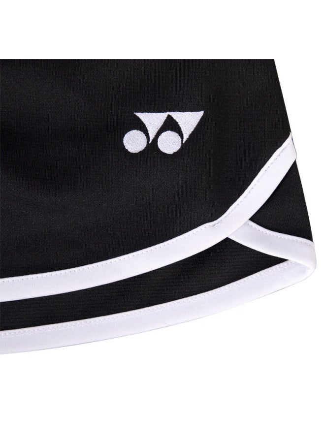 Yonex Badminton Dress, Sweat-wicking, Comfortable, Cool-feeling, Fashionable Sports Skirt, 220184bcr, Black, Size L - Image 3