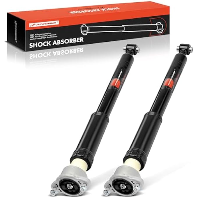 أ-بريميوم ممتص صدمات خلفي متوافق مع مرسيدس بنز C250 20122014 C300 2008201420162022 C350 20082015 C63 Amg 2012 E350 E400 E450 E63 Amg طقم من قطعتين - Image 2