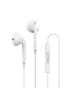 Recci RECCI 3.5mm Wired Earphone REP-L07 - White  - Image 1
