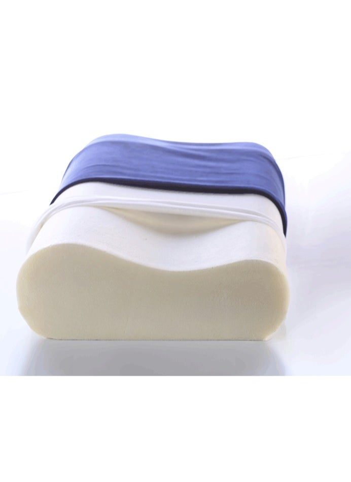 Medical bed pillow for sleeping, German memory foam to prevent neck, shoulder and spine pain (Blue, 60 * 30) - pzsku/Z3966F5A504E184B2C3CCZ/45/_/1730035155/5dd0f245-cf57-4221-b8aa-52fe8c7b21f7