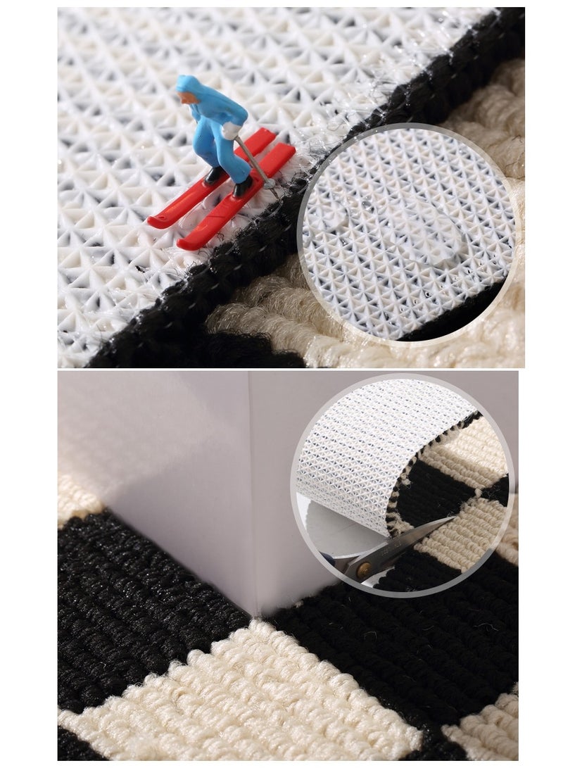 Indoor Outdoor Mat Durable Front Door Mats for Entryway, Non Slip Absorbent Resist Dirt Entry Rug,  60 x 90 cm Doormat Indoor Entrance, Machine Washable - Image 3