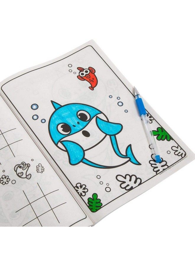 Bendon كتاب تلوين ونشاط بيبي شارك العملاق (1 كتاب ~ 80 صفحة) - Image 2