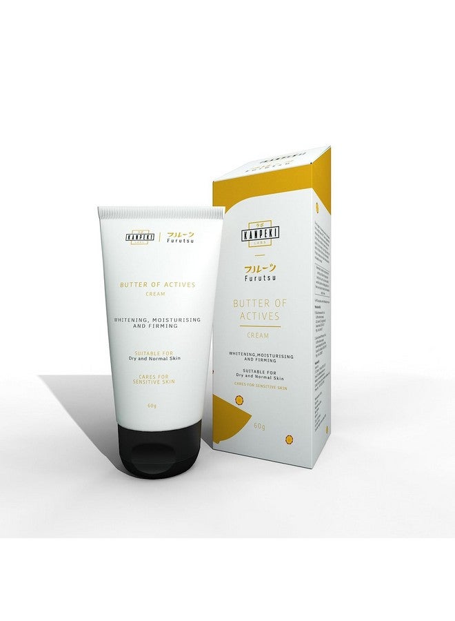 KANPEKI Labs Furutsu Butter Of Actives Facial Cream For Moiturising & Firm Skin Suitable For Dry Sensitive & Normal Skin 60G - Image 1