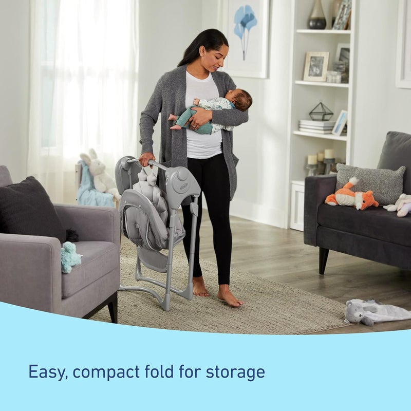GRACO مهد الأطفال المدمج من غراكو سليم سبيسز، ريجن - Image 3