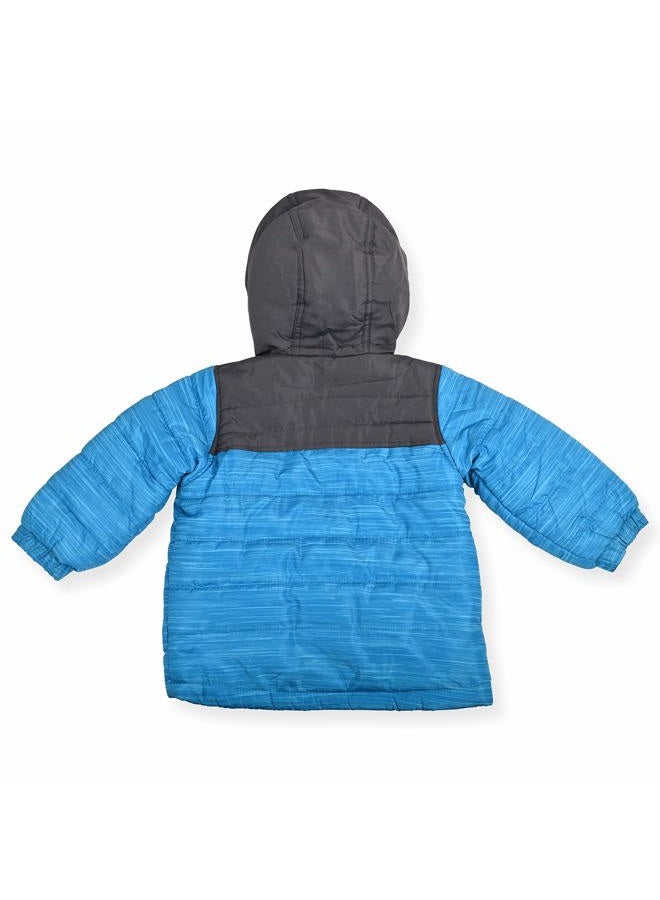 Arctic Quest boys Boys Ski Jacket and Snowbib Snowsuit Set 2 Piece Zip Up Jacket and Overall Snowsuit Set for Little Kids, Turquoise, 3T - Image 3