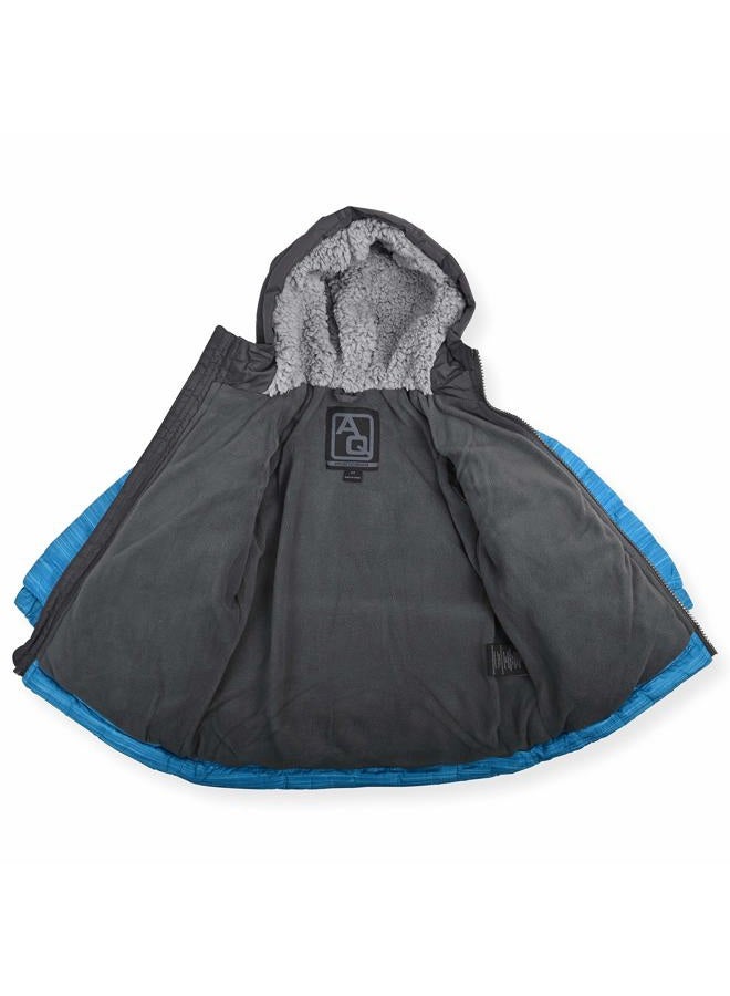 Arctic Quest boys Boys Ski Jacket and Snowbib Snowsuit Set 2 Piece Zip Up Jacket and Overall Snowsuit Set for Little Kids, Turquoise, 3T - Image 4