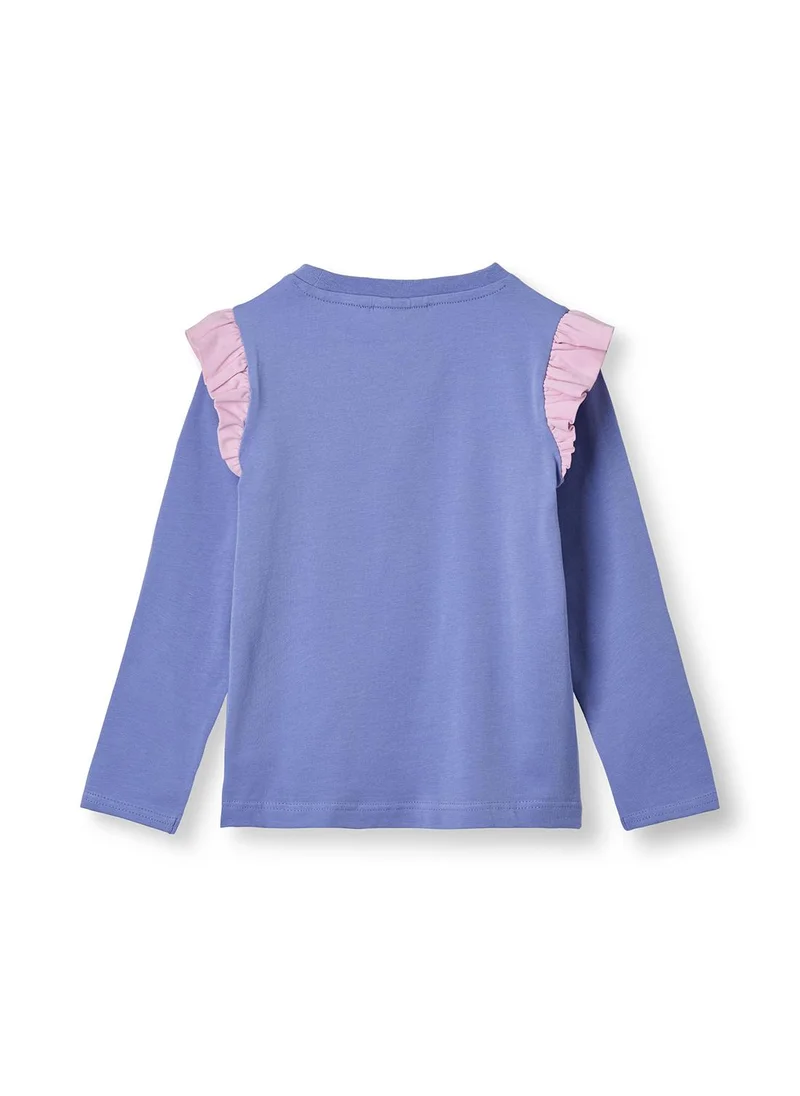 سموفولك Long-sleeved top with unicorn