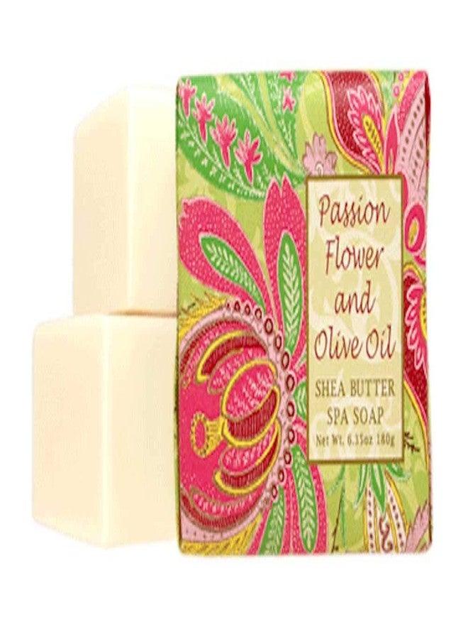 Greenwich Bay - 6oz Botanical Shea Butter - 3 Bar Soaps - Passion Flower