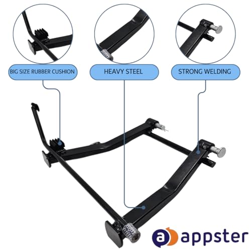 APPSTER Suitable for Ola S1 Pro Gen 2 Scooter Combo of Charger Socket and Center Stand (Only for 2nd Ganeration) (Socket + Stand) - Image 5