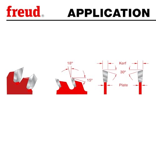 freud منشار فريد 10" رفيع الكرف الجيل التالي من بريمير فيوجن للاستخدام العام مع كربيد تيكو عالي الكثافة - مثالي للقطع العرضي والقطع الطولي، 40 سن، تصميم سن فيوجن تريو - P410T - Image 5