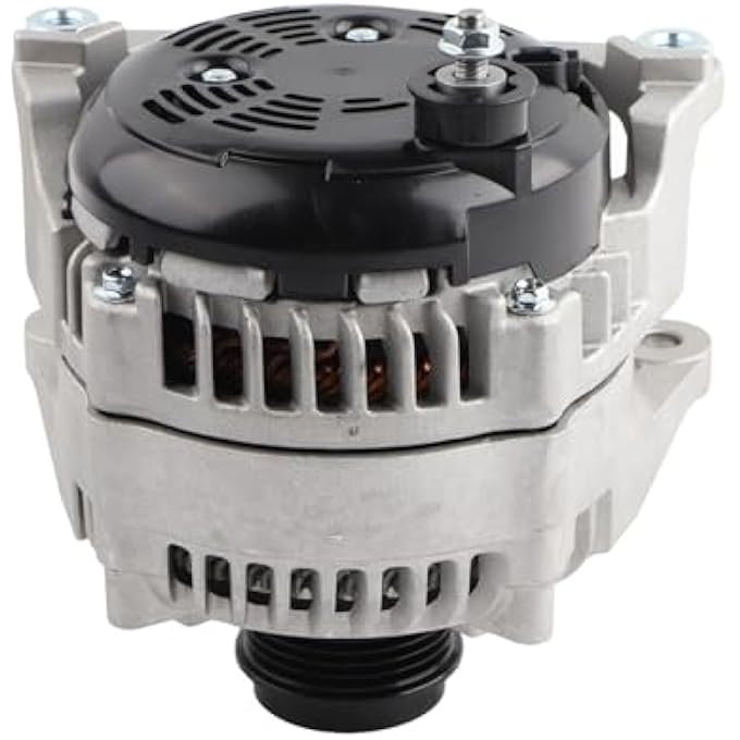 MISIOEK Alternator 12V 220A CW 6-Groove Clutch Pulley Compatible with 14-18 Ram 1500 V8 5.7L, 19-23 1500 Classic V8 5.7L, 14-23 2500/3500 V8 6.4L, 14-22 4500/5500 V8 6.4L, Replace 421000-7130 14027N - Image 5