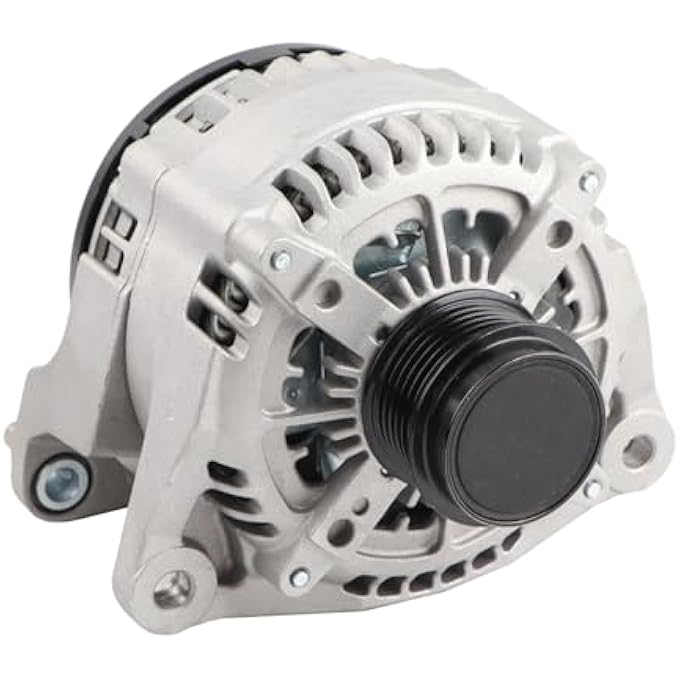 MISIOEK Alternator 12V 220A CW 6-Groove Clutch Pulley Compatible with 14-18 Ram 1500 V8 5.7L, 19-23 1500 Classic V8 5.7L, 14-23 2500/3500 V8 6.4L, 14-22 4500/5500 V8 6.4L, Replace 421000-7130 14027N - Image 2