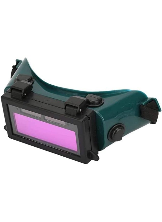 Biella Welding Safety Goggles, Welder Glasses, Welder Eye Mask, Welding Protective Goggles (Dark Green) - Image 2