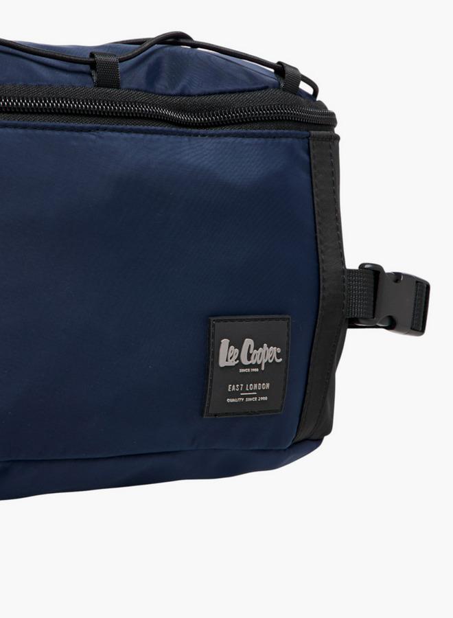 Lee Cooper Men's Solid Polyester Waist Bag - Image 3