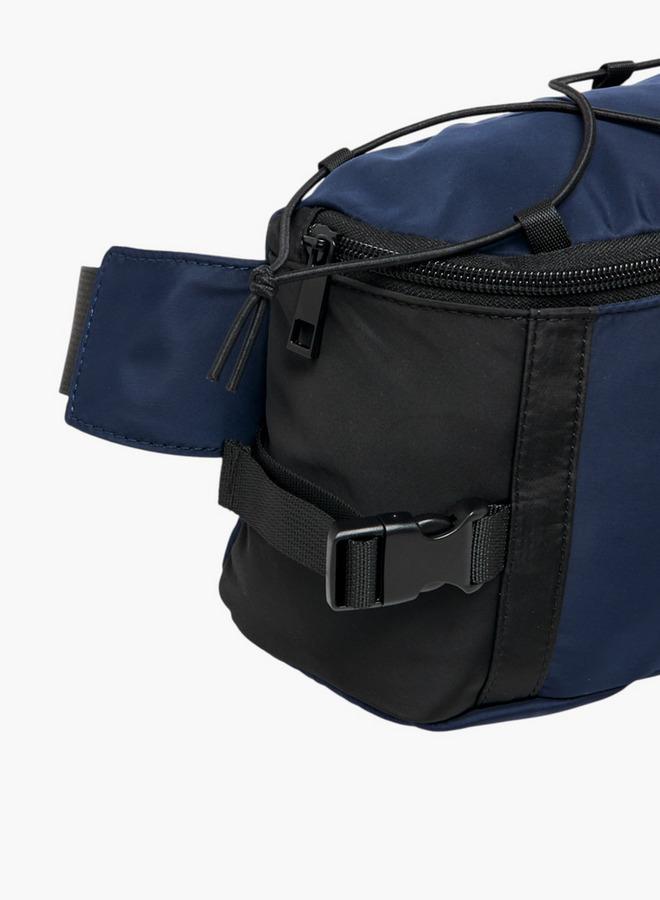 Lee Cooper Men's Solid Polyester Waist Bag - Image 4