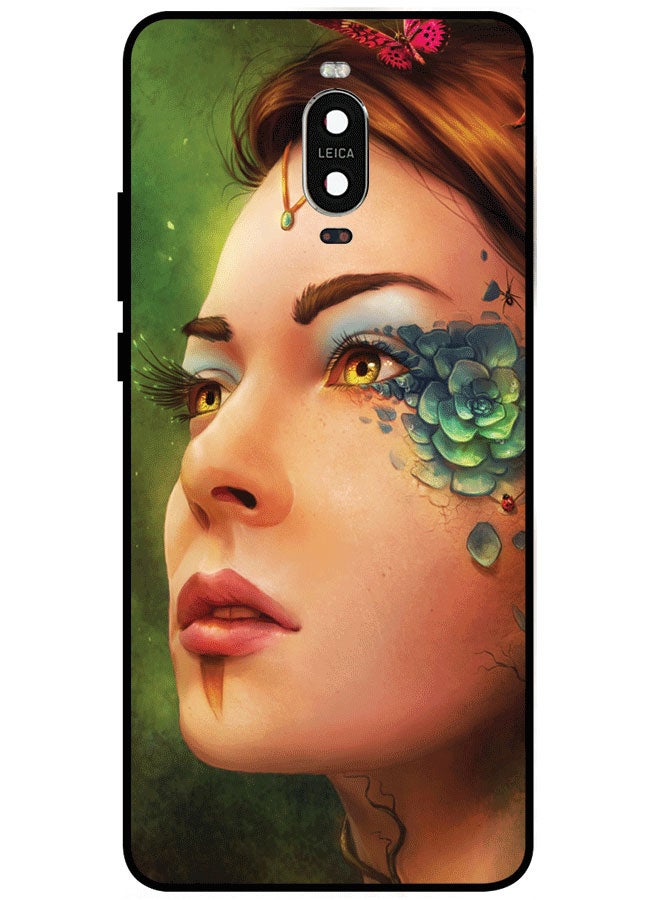 EYE CATCH Protective Case Cover For Huawei Mate 9 Pro Girl Face Multicolor - Image 1
