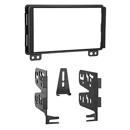 Metra 95-5026 Double DIN Installation Kit for Select 2001-up Ford, Lincoln and Mercury Vehicles -Black - Image 1