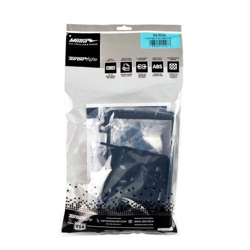 Metra 95-5026 Double DIN Installation Kit for Select 2001-up Ford, Lincoln and Mercury Vehicles -Black - Image 2
