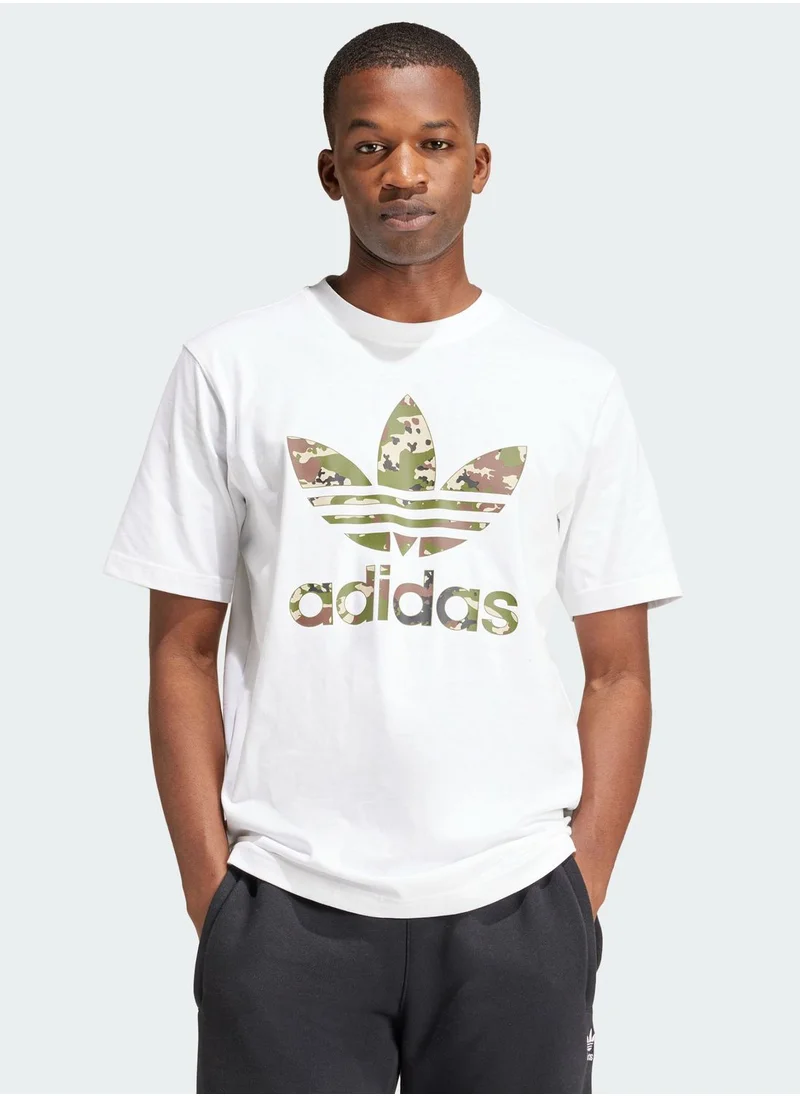 adidas Originals Camo White T-Shirt