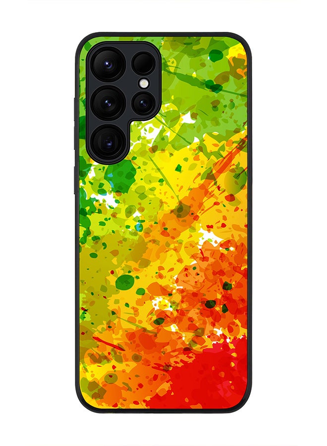 Stylizedd For Samsung Galaxy S25 Ultra 5G Case,Slim fit Camera Protection, Shockproof Thin Phone cover  - Tropical Splash - Image 1