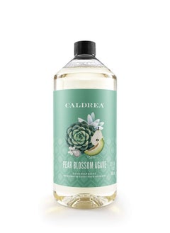Hand Soap Refill Aloe Vera Gel Olive Oil And Essential Oils To Cleanse And Condition Pear Blossom Agave Scent 32 Oz