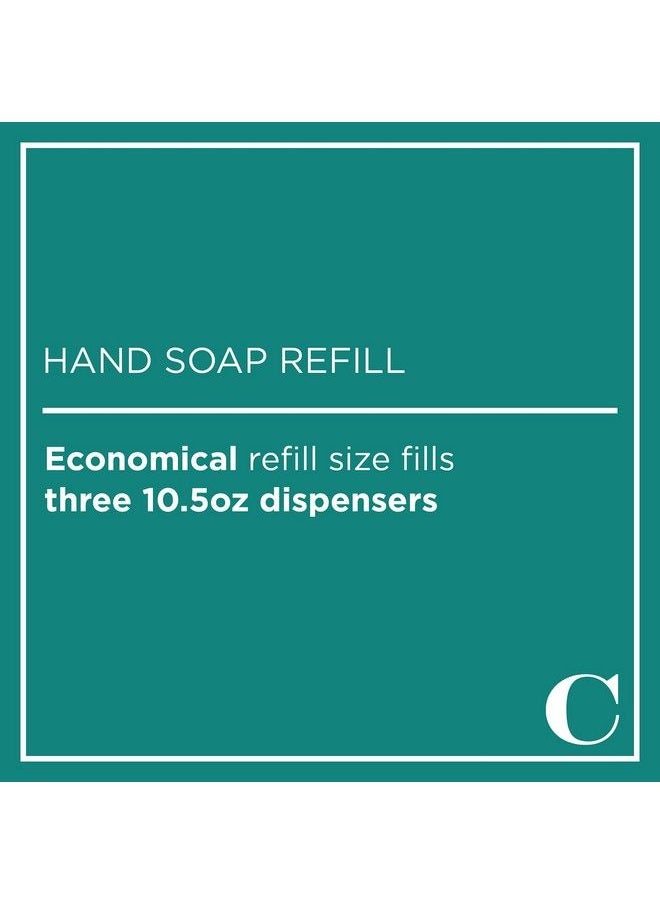Caldrea - Hand Soap Refill Aloe Vera Gel Olive Oil And Essential Oils To Cleanse And Condition Pear Blossom Agave Scent 32 Oz - Image 1