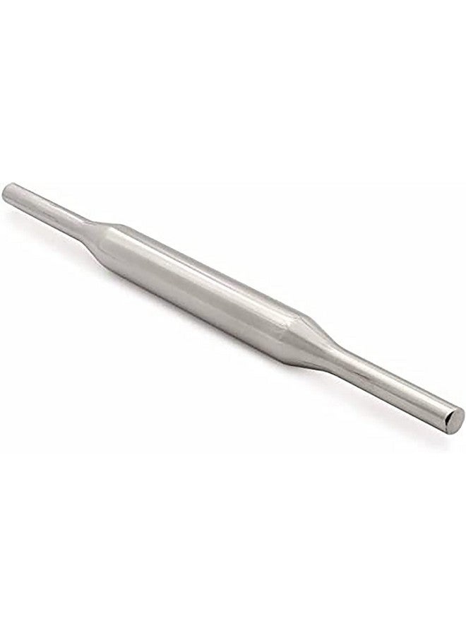 Faas Stainless Steel Belan Rolling Pin for Kitchen - 30cm/12 inch Silver Chapati Roti Roller - Image 1
