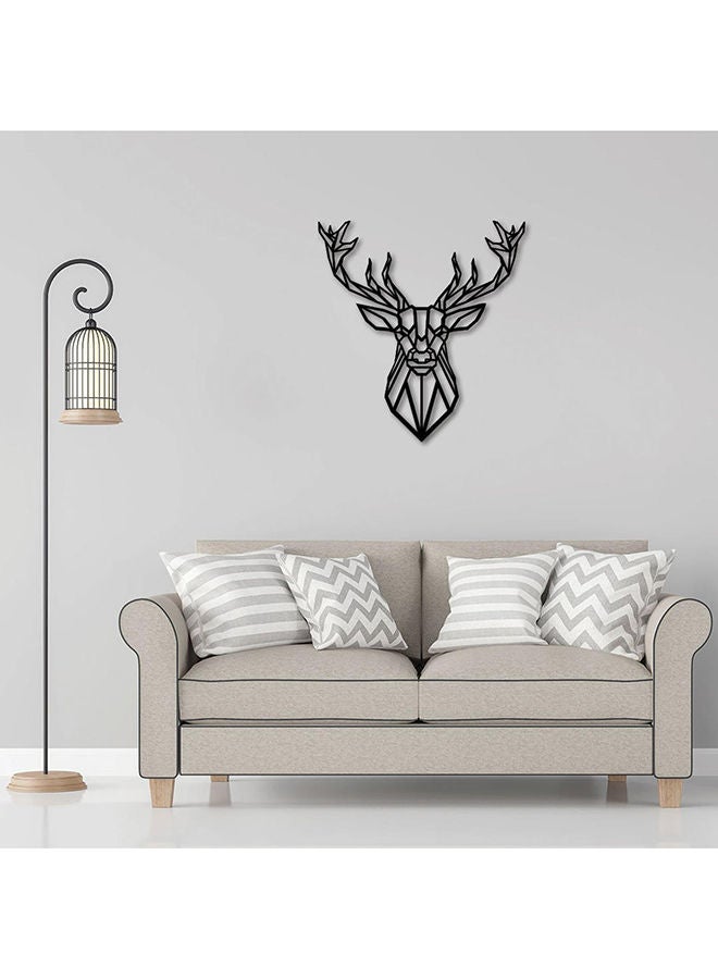Geometric Deer Skull Wall Decor - Image 1