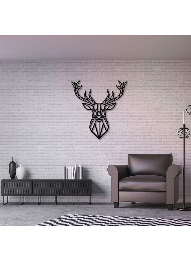 Geometric Deer Skull Wall Decor - Image 3