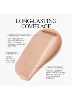 REDD REMEDIES Phyto-Pigments Flawless Serum Foundation - 26 Tawny - 30 mL - Medium-to-Full, Long-Lasting Coverage - Reduces Look of Wrinkles + Pores - Vegan, Cruelty Free  - Image 5