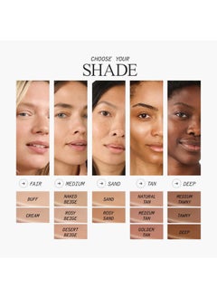 REDD REMEDIES Phyto-Pigments Flawless Serum Foundation - 26 Tawny - 30 mL - Medium-to-Full, Long-Lasting Coverage - Reduces Look of Wrinkles + Pores - Vegan, Cruelty Free  - Image 4