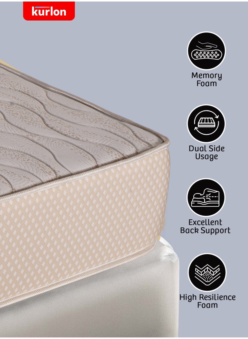 Kurlon Kurlon DuoRest Premium Mattress | Dual Comfort | Medium Firm  Support | Dual Reversible Mattress | High Resilience (HR) Foam | Bonded Foam | Queen Size Mattress |200L X 150W X 20H Cms| 10 Yrs Warranty  - Image 4
