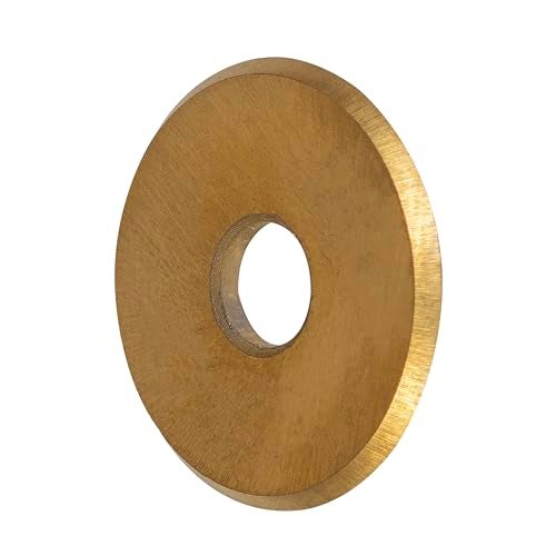 QEP عجلة قطع بديلة لقاطع البلاط QEP 10117، 7/8" مطلية بالتيتانيوم من كربيد التنجستن - Image 3