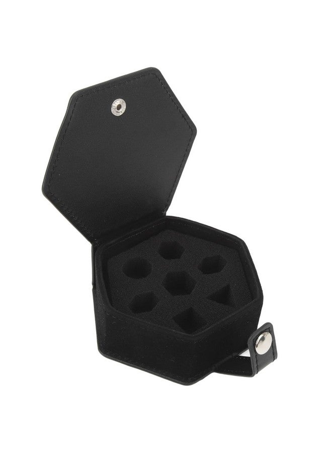 Fockety 7 Dice Case Box Tray, Storage Holder for DND Dice Set, for D and D Dungeons and Dragons, Dice Storage Case, Individual Metal or Plastic Polyhedral Dice Display Case  - Image 1