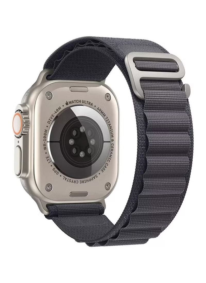 vesus - Apple Watch Alpine Loop Band 49mm 45mm 44mm Nylon Woven Sport Strap Compatible with iWatch series 8 ultra - Image 1