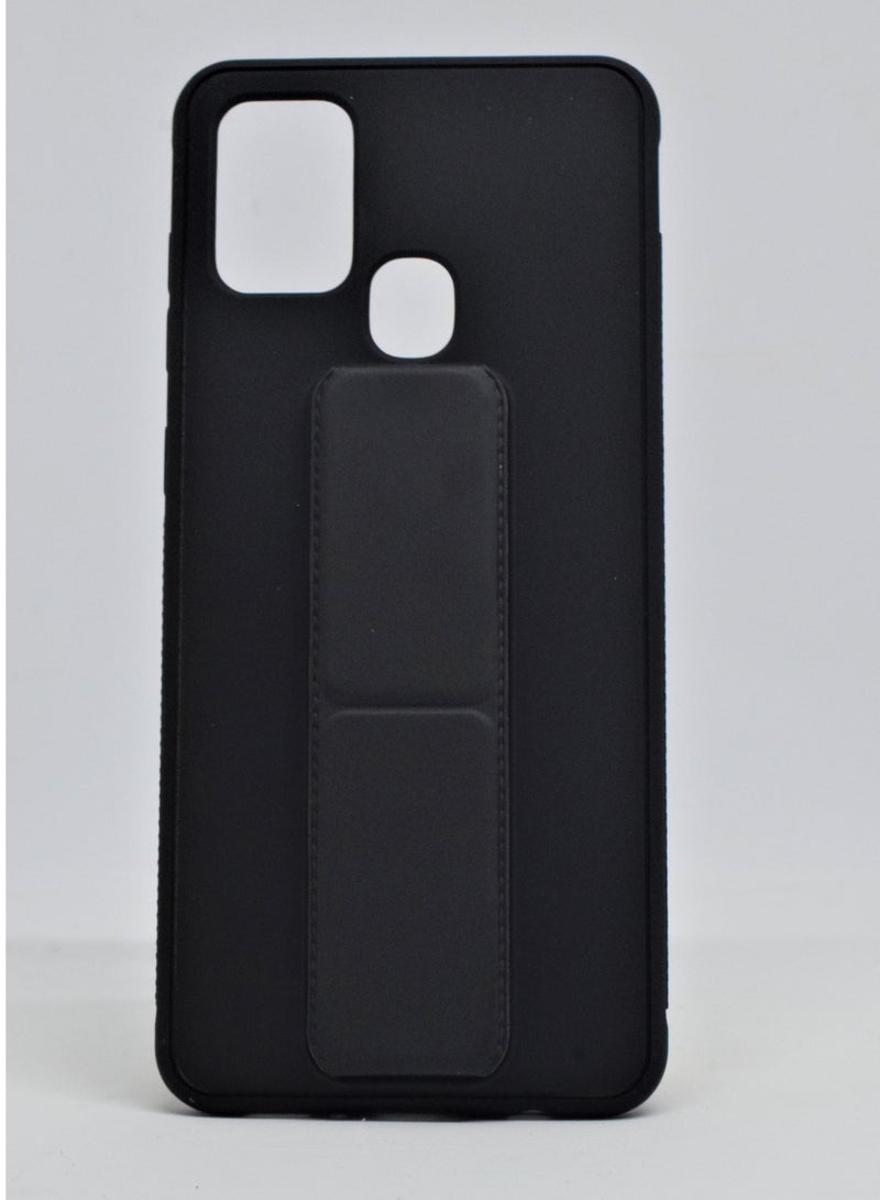 BORTONY Protective Case Cover With Finger Grip Stand For Samsung Galaxy A21S - Image 1