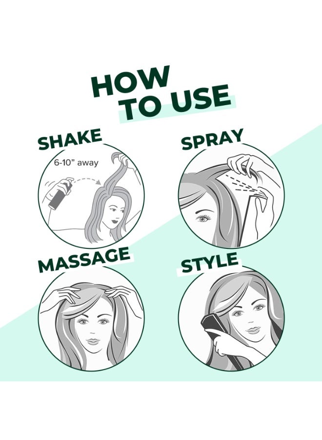 Sanfe Hair Volumizing Dry Shampoo - 200ml | Instantly refreshes & add volume | Leaves no residue, Absorbs Oil and Dirt, Hair Volumizer, Safe For Daily Use | For both men & women - Image 5