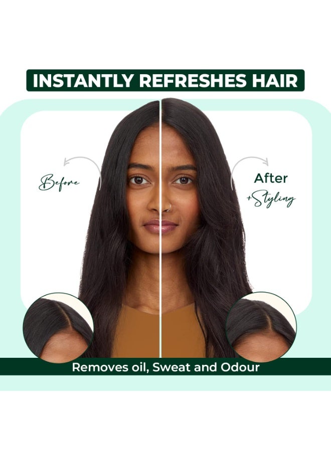 Sanfe Hair Volumizing Dry Shampoo - 200ml | Instantly refreshes & add volume | Leaves no residue, Absorbs Oil and Dirt, Hair Volumizer, Safe For Daily Use | For both men & women - Image 4
