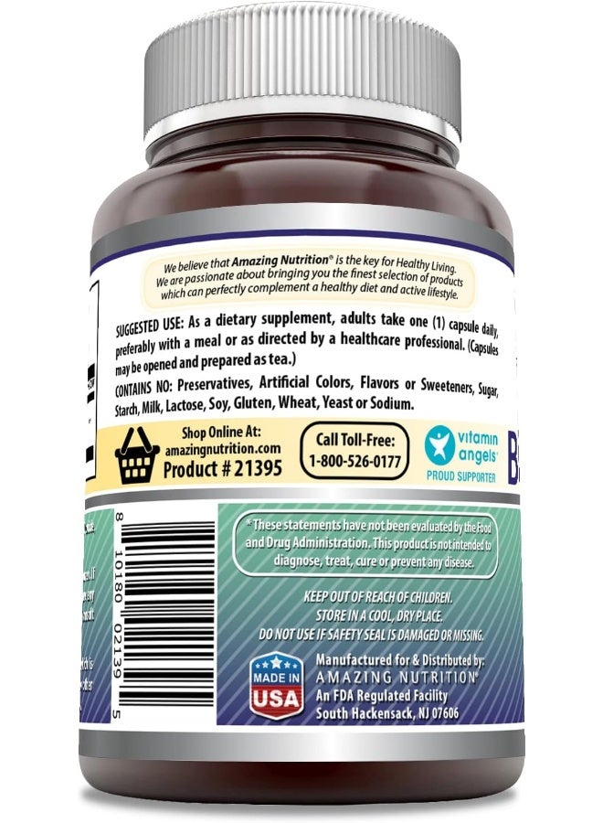 Amazing Nutrition Amazing Formulas Black Cohosh, 540mg Supplement with Pure Root Extract All Natural Support for Womens Health and Well-Being 120 Capsules - Image 2