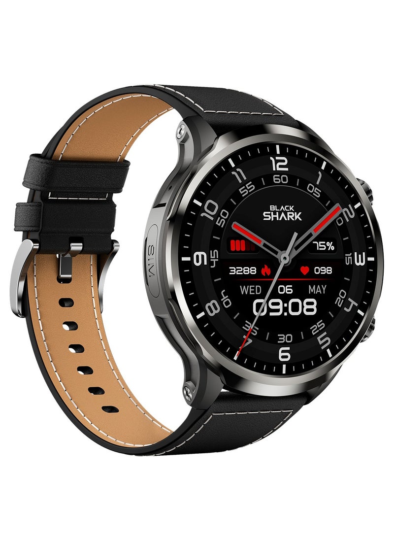 ساعة Black Shark Smart Watch X الذكية بشاشة IPS 1.9 IPS، بطارية تصل إلى 3 أيام، ذاكرة وصول عشوائي 3 جيجابايت، ذاكرة وصول عشوائي 32 جيجابايت، أوضاع رياضية ومراقبة الصحة، تدعم 4G LTE وواي فاي - أسود - pzsku/Z3968B892713814F45D4EZ/45/_/1726735771/b00612f3-78a2-4201-b7a8-8a6046d281ef