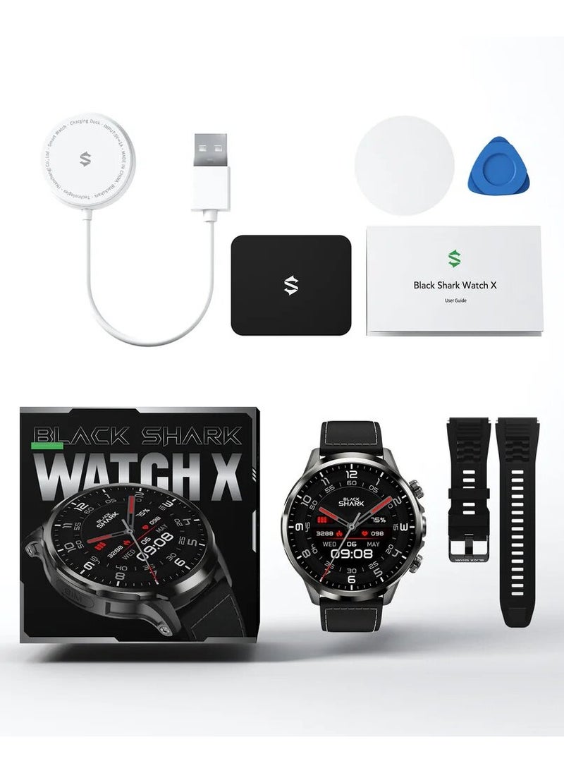 ساعة Black Shark Smart Watch X الذكية بشاشة IPS 1.9 IPS، بطارية تصل إلى 3 أيام، ذاكرة وصول عشوائي 3 جيجابايت، ذاكرة وصول عشوائي 32 جيجابايت، أوضاع رياضية ومراقبة الصحة، تدعم 4G LTE وواي فاي - أسود - pzsku/Z3968B892713814F45D4EZ/45/_/1733579149/27e55106-576a-4f09-b197-3541b3784f7a