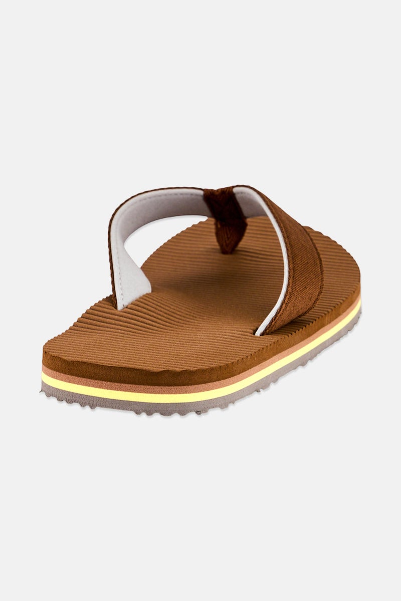 Hurley حذاء منزلق للرجال، بني - Image 3