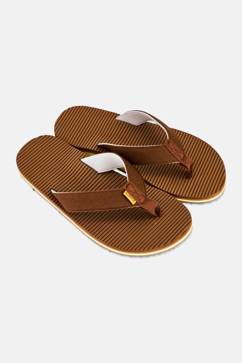 Hurley حذاء منزلق للرجال، بني - Image 2