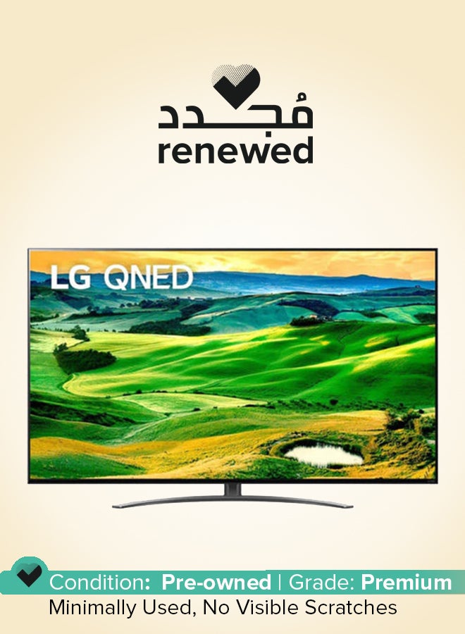 LG Renewed - 75 inch Smart QNED TV 4K 120Hz 75QNED81 Black - Image 1