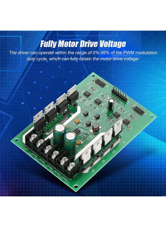 Thoraya - 15A Dual H-bridge DC Motor Driver Module Fast Brake Motor Driver Controller Board for Arduino - Image 1