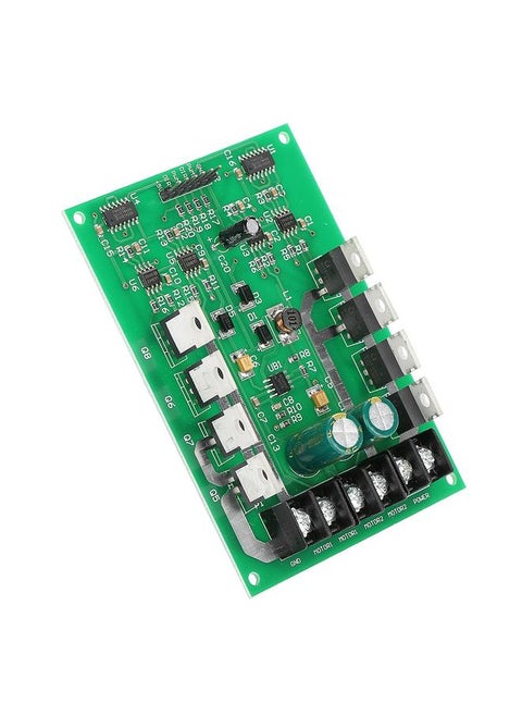 15A Dual H-bridge DC Motor Driver Module Fast Brake Motor Driver Controller Board for Arduino
