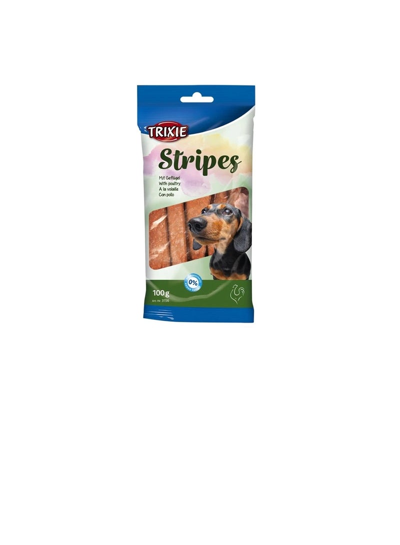 تريكسي سترايبس مع حلوى دواجن الكلب - Image 1
