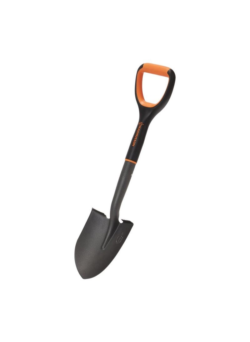 Magnusson's Garden Carbon Steel Pointed Micro Shovel 680 X 156 Mm
