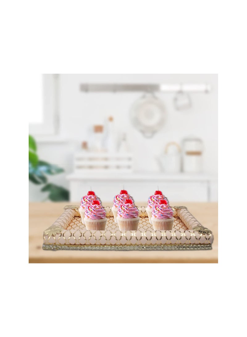 Boxo Handmade Decorative Trays For Packing Gifts Sweets Decorative Tray For Wedding Home Decorations Set Of 4 - Image 5