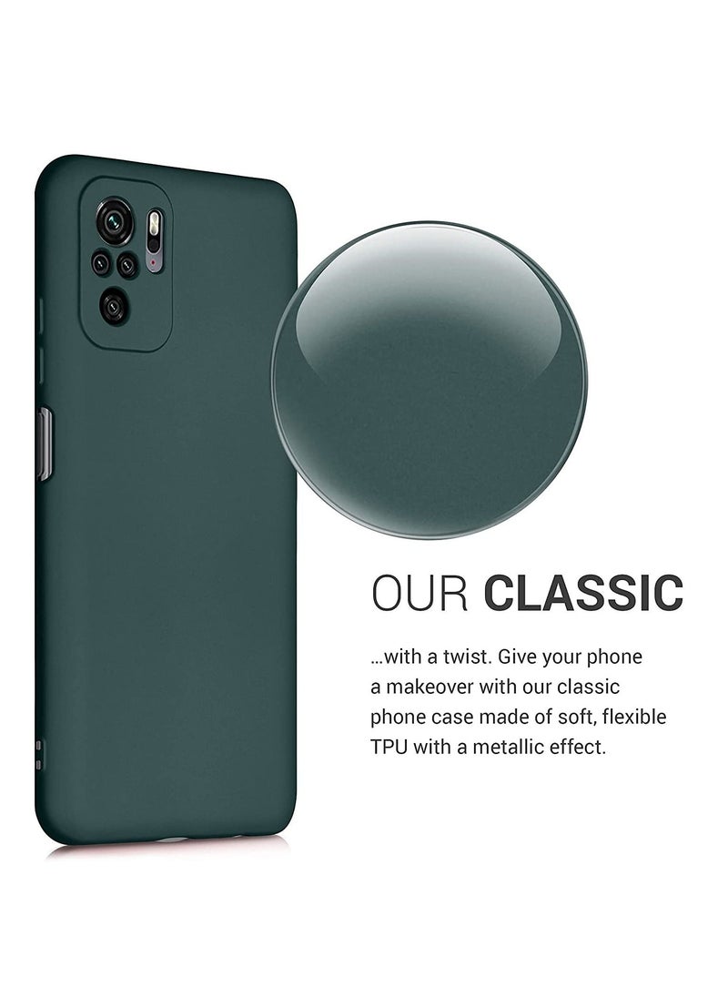 BORTONY Xiaomi Redmi Note 10 Pro/Redmi Note 10 Pro Max Case Soft Flexible TPU Matt Camera Protective Back Cover  - Image 3